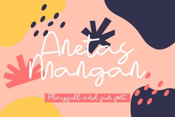 Anetas Mangan: A Premium Script Font Review
