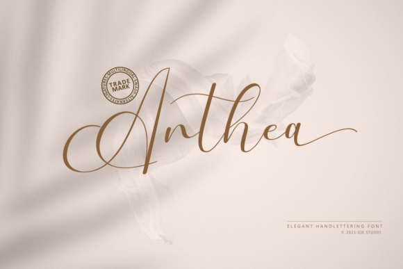 Discover Anthea: A Handwritten Font for Elegant Branding