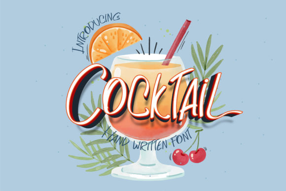 Discover Cocktail: A Versatile Script Font for Creative Projects