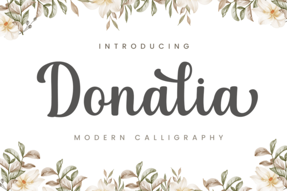 Donalia: A Modern Script Font for Professional Branding