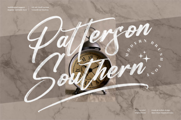 Elevate Your Web Design with Patterson Southern Font
