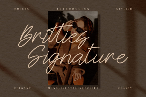 Enhance Your Brand with Britties Signature Font