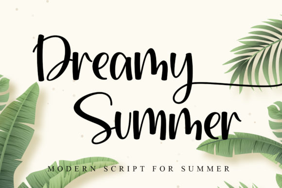 Enhance Your Brand with Dreamy Summer Font