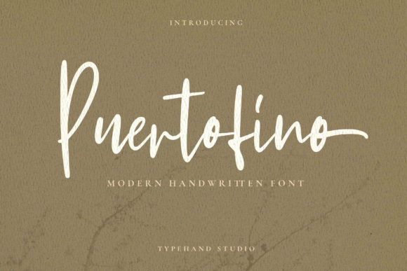 Enhance Your Brand with Puertofino: A Charming Script Font