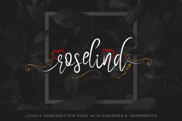 Enhance Your Brand with Roselind: A Handwritten Font