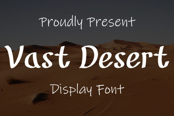 Enhance Your Brand with Vast Desert: A Chic Script Font
