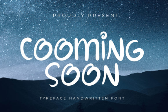 Enhance Your Web Design with Cooming Soon Font