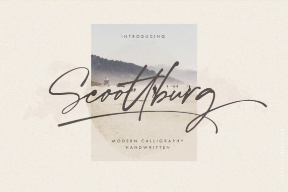 Enhance Your Web Design with Scoottburg Font