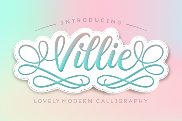 Enhance Your Web Design with Villie: A Graceful Script Font
