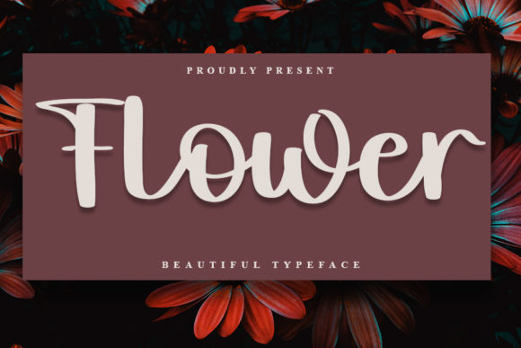 Flower: A Handwritten Font for Creative Branding
