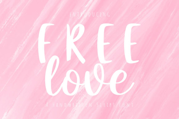 Free Love: A Handwritten Font for Editorial Charm