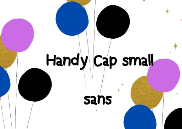 Handy Caps Small Sans: A Versatile Font for Editorial Design