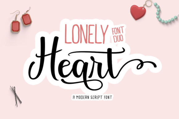 Lonely Heart: A Font Duo for Elegant Editorial Design