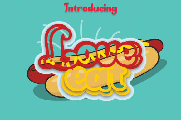Love Eat: A Refreshing Script Font for Elegant Branding
