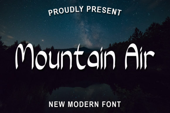 Mountain Air: A Modern Handwritten Font for Business