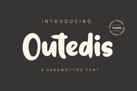 Outedis: A Charming Handwritten Font for Eye-Catching Campaigns