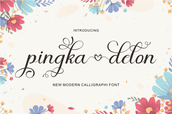 Pingka Delon: A Premium Script Font for Elegant Campaigns