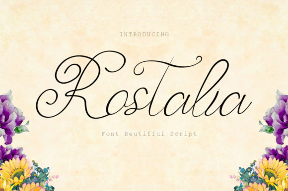 Rostalia: A Dainty Script Font for Elegant Web Design