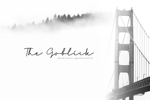 The Goblick: A Stylish Script Font for Elegant Web Design